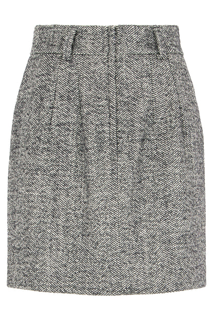 Wool mini skirt RTW
