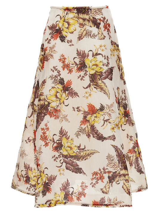 'Matchmaker Floral Flare' skirt Skirts
