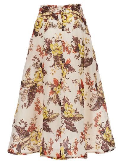 'Matchmaker Floral Flare' skirt Skirts