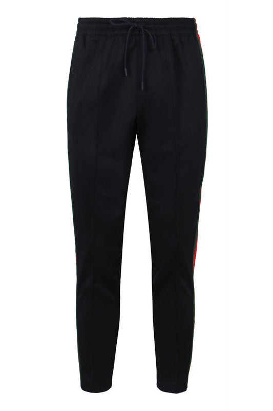 Sports pants in technical jersey with web tape RTW