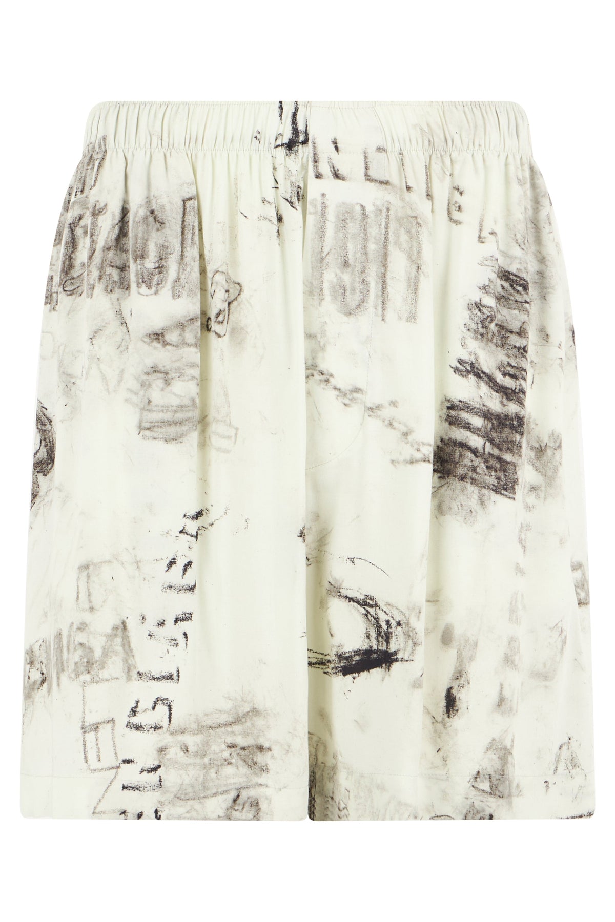 Bermuda in viscose with print RTW