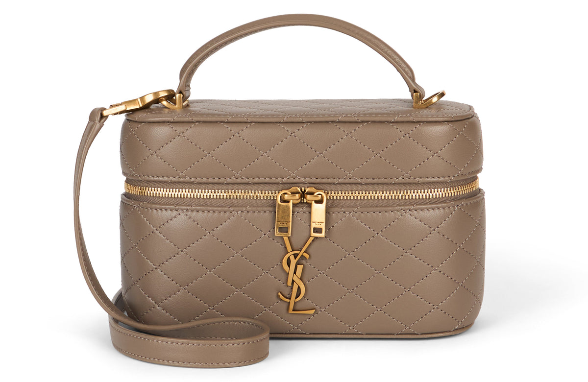 Gaby vanity shoulder bag in leather BAGS