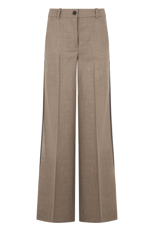 Palazzo pants in wool RTW