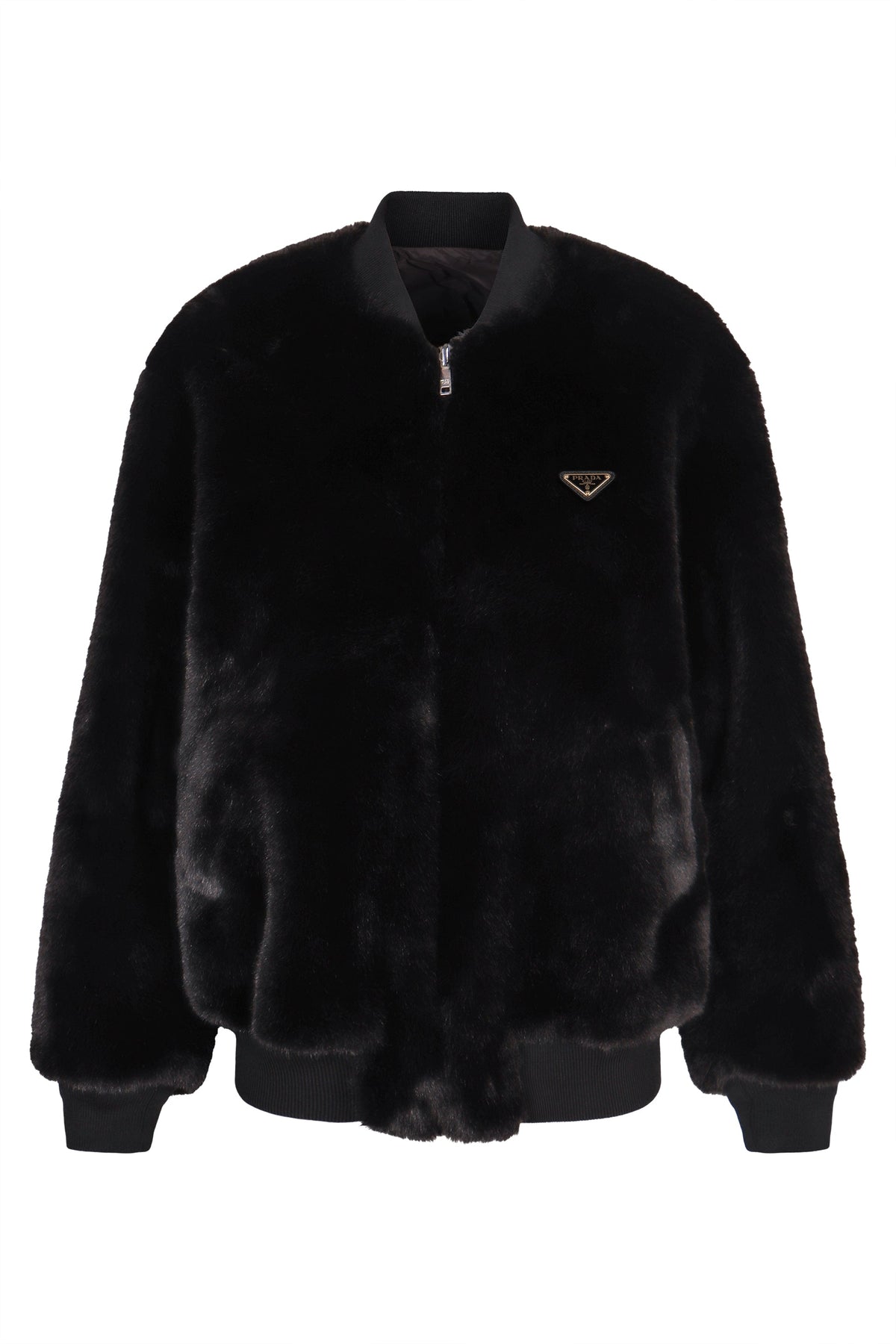 Bomber jacket in eco-fur RTW