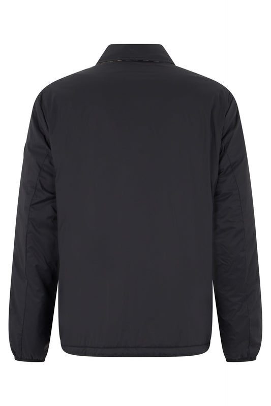 Padded jacket with classic collar RTW