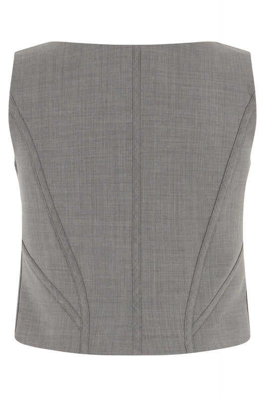 Short bustier with hooks RTW
