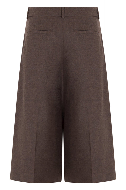 Culotte trousers in wool and cashmere RTW