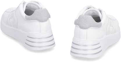 Rebel leather low-top sneakers SHOES