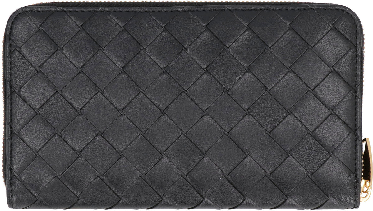 Leather zip-around wallet ACC