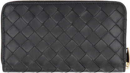 Leather zip-around wallet ACC