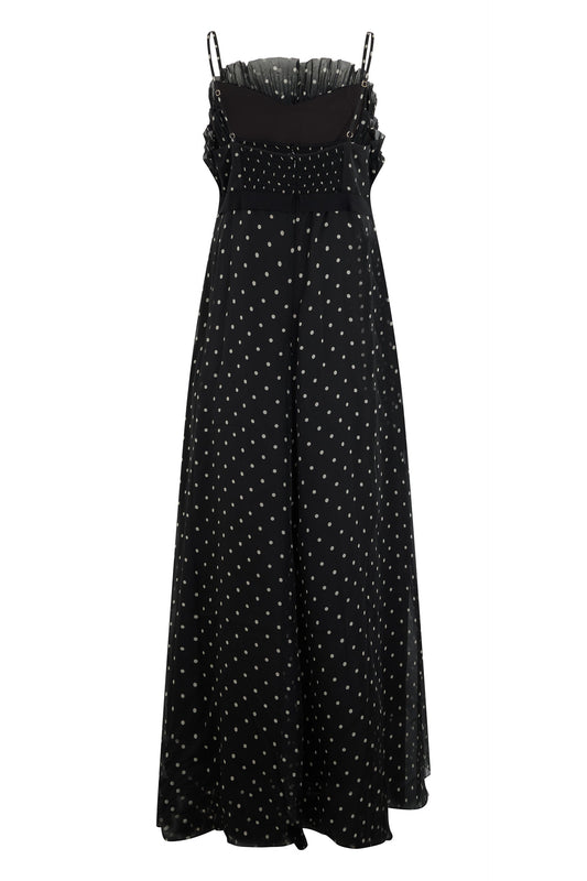 Long polka dot dress RTW
