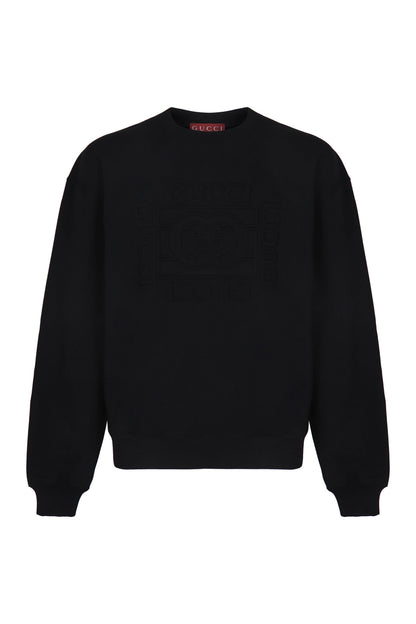 Sweatshirt in brushed cotton jersey RTW