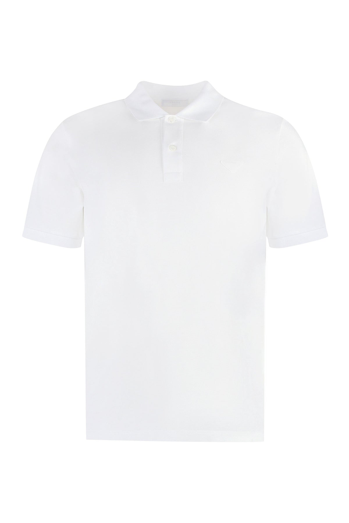Short sleeve cotton pique polo shirt RTW