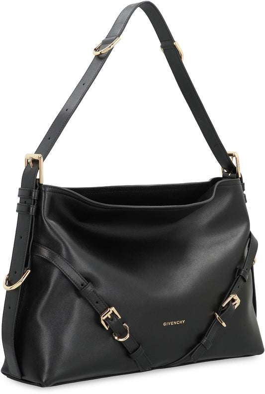 Givenchy Voyou media Leather shoulder bag