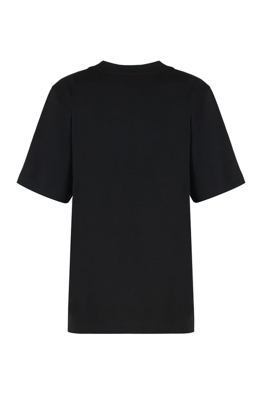 Round neck T-shirt Allen in silk RTW