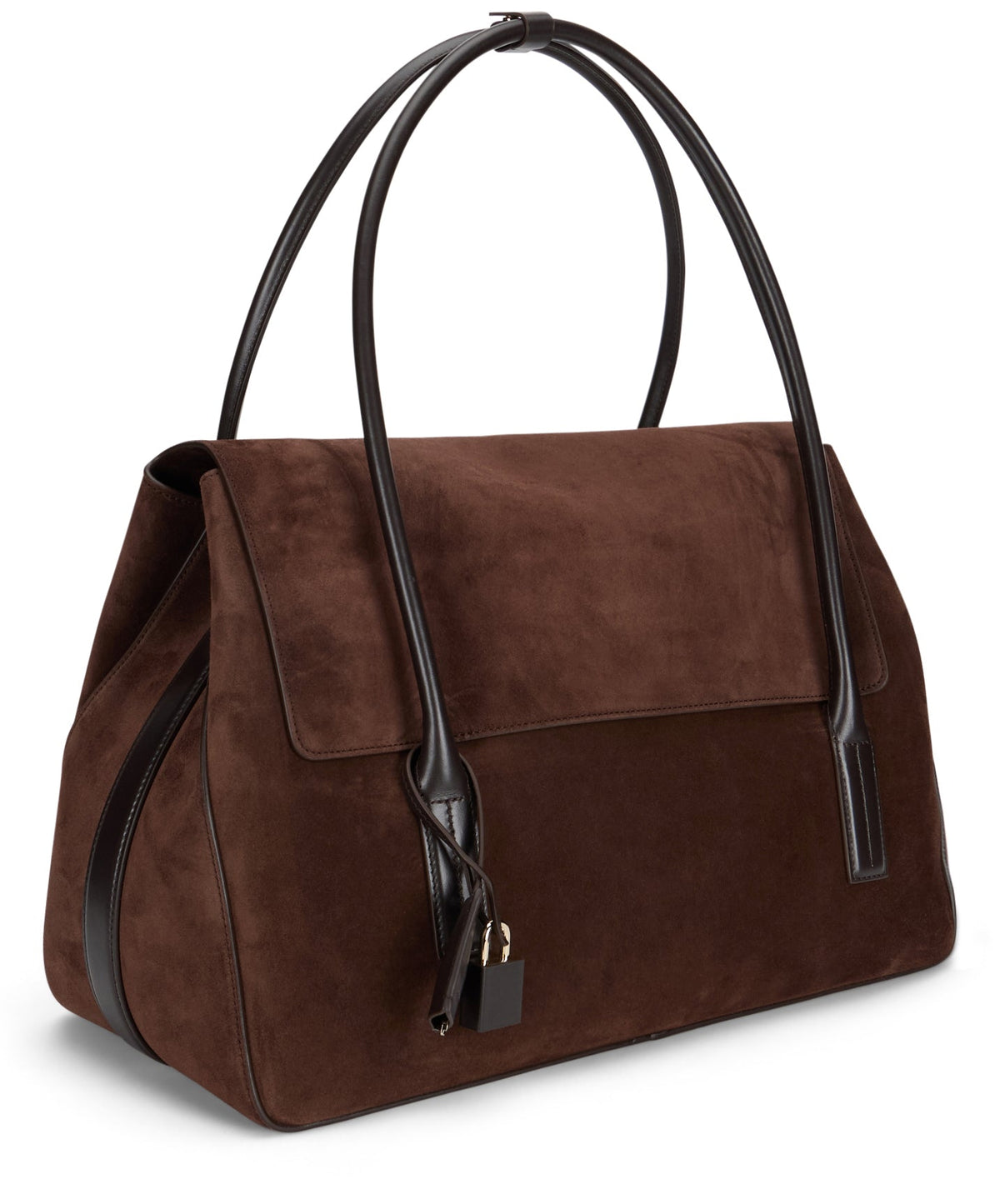 Large suede shoulder bag BAGS