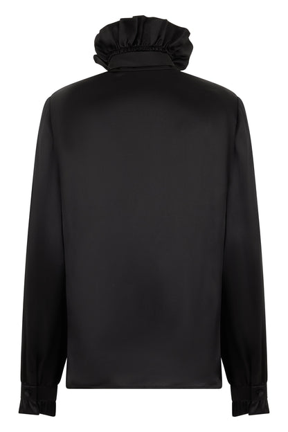 Silk blouse with bow RTW