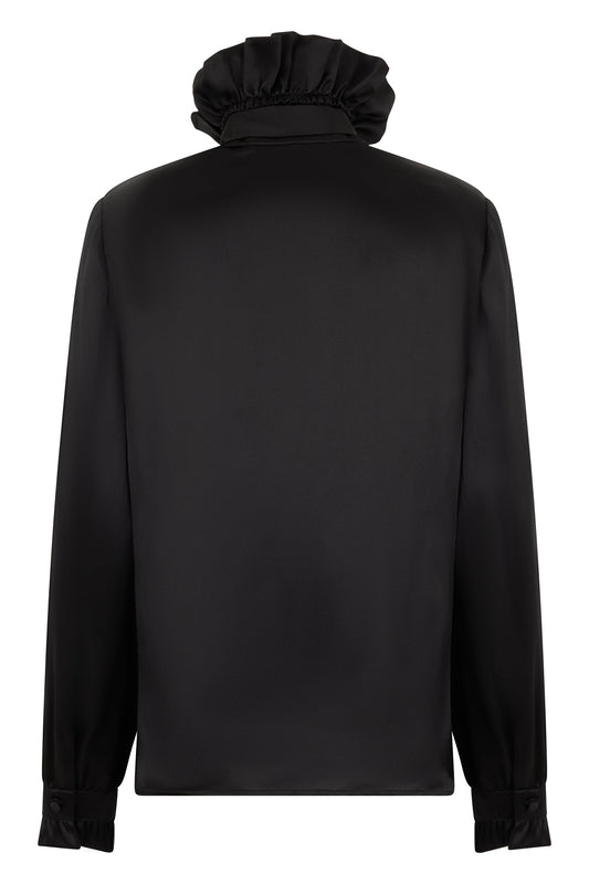 Silk blouse with bow RTW