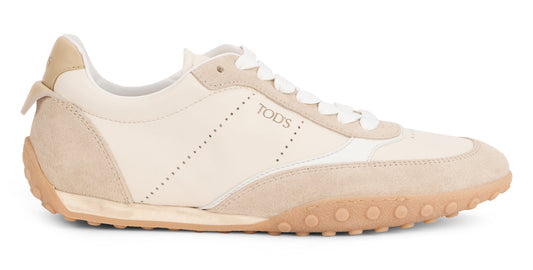 Sneakers with perforated inserts SHOES