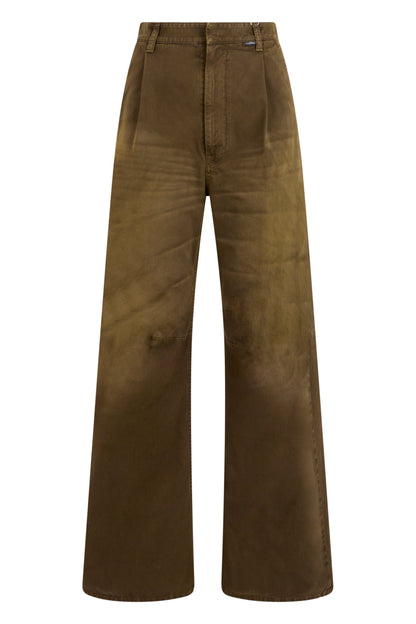 High waisted flared pants RTW