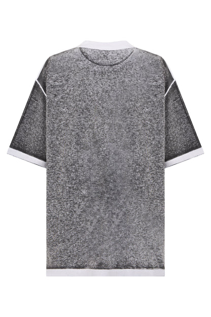 T-shirt with contrast collar RTW