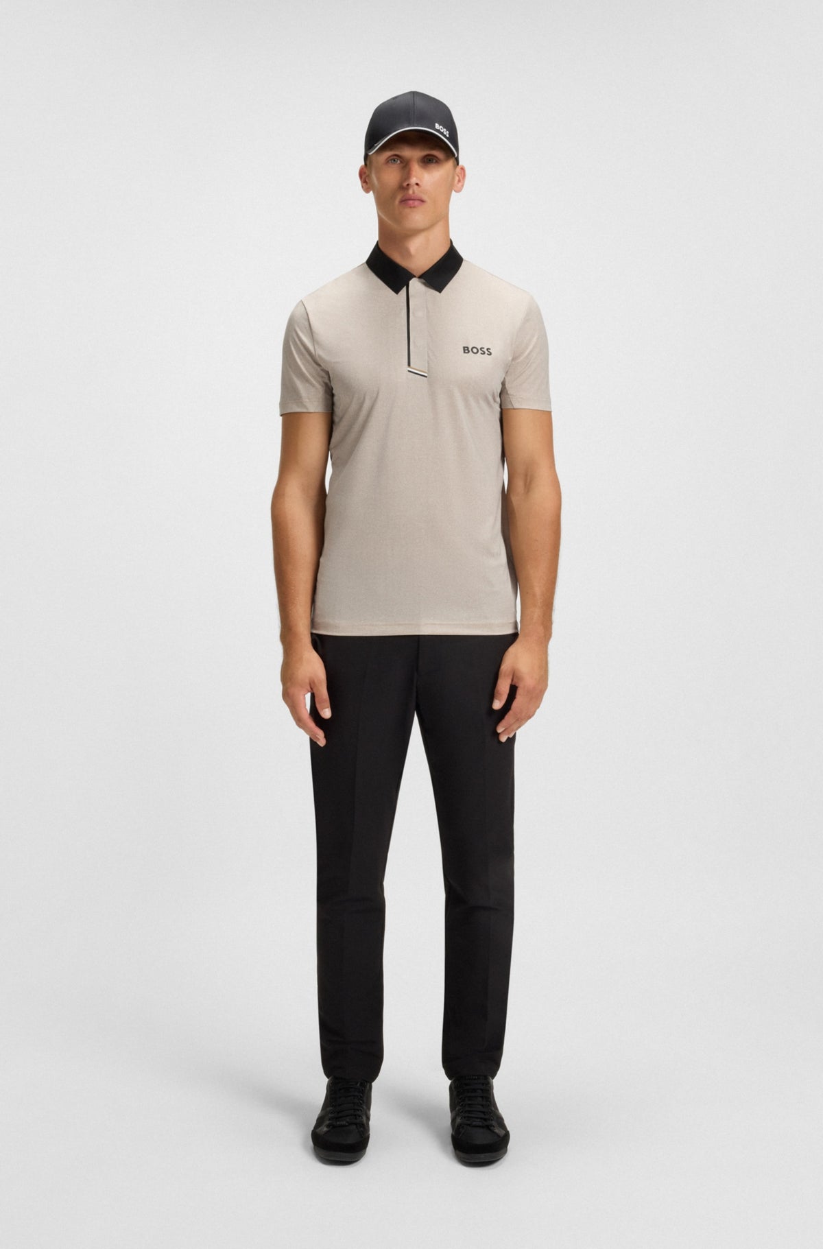 Short-sleeve polo with logo RTW