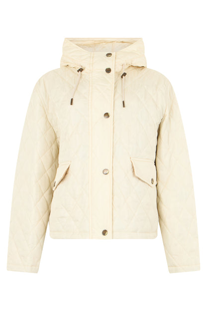 Quilted hooded jacket RTW