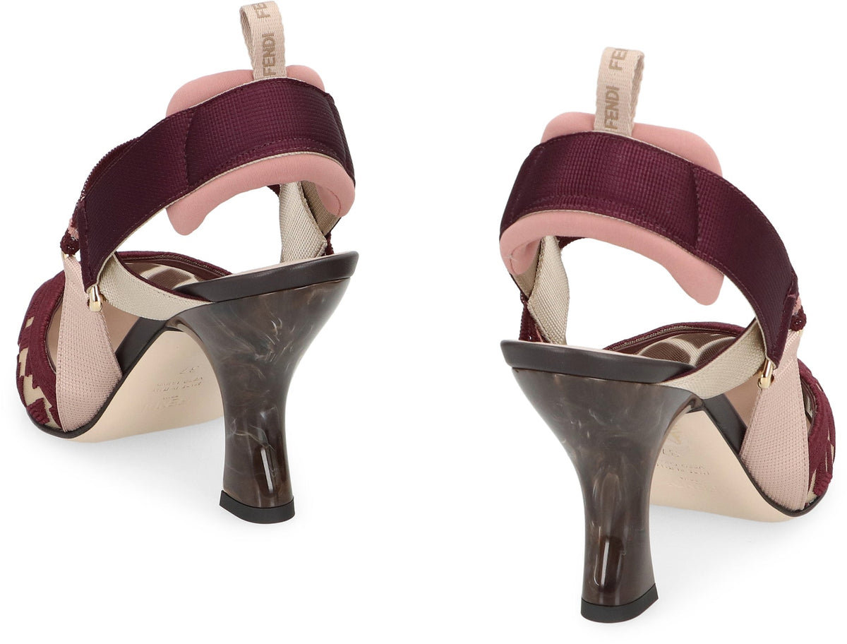 Slingback Hummingbird with high heel SHOES