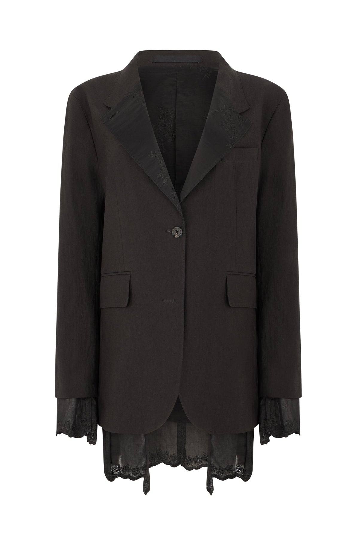 Reversible linen jacket RTW