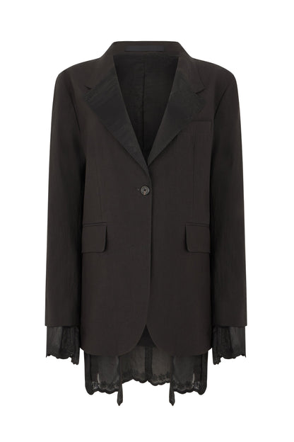 Reversible linen jacket RTW