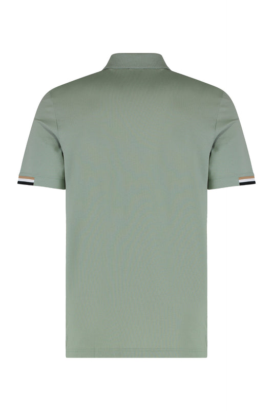 Green Casual Polo in Soft Breathable Fabric RTW