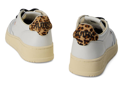 Sneakers with leopard details SHOES