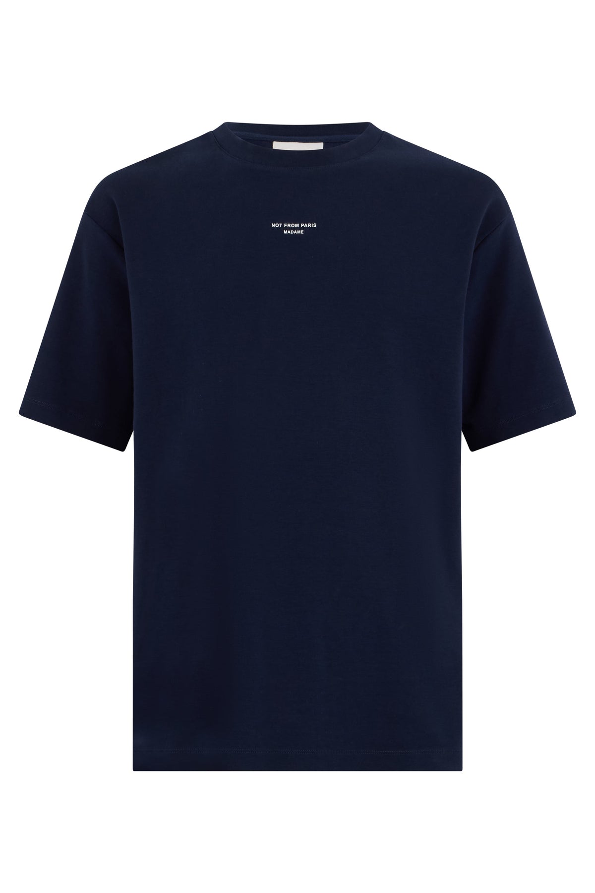 Cotton t-shirt with slogan RTW