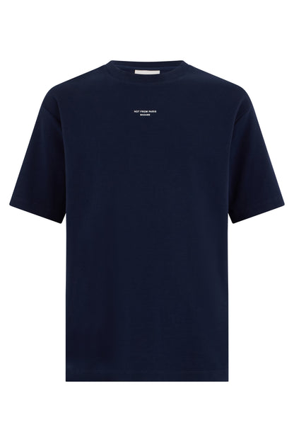 Cotton t-shirt with slogan RTW