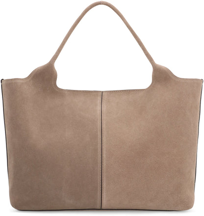Medium-small suede shopping bag BAGS