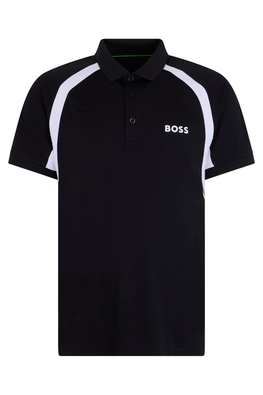 Black Polo With Details RTW