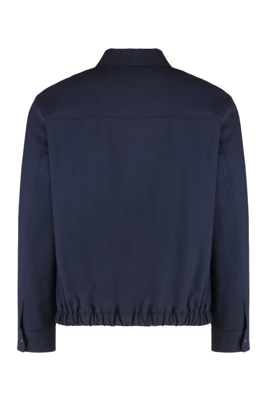 Overshirt in wool blend RTW