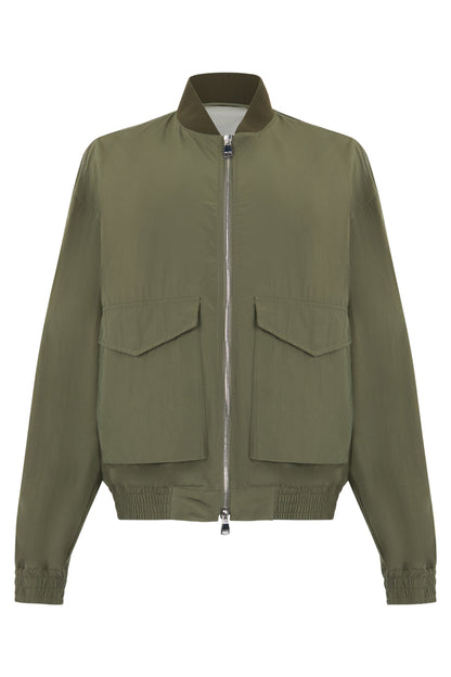 Bomber jacket in technical fabric RTW
