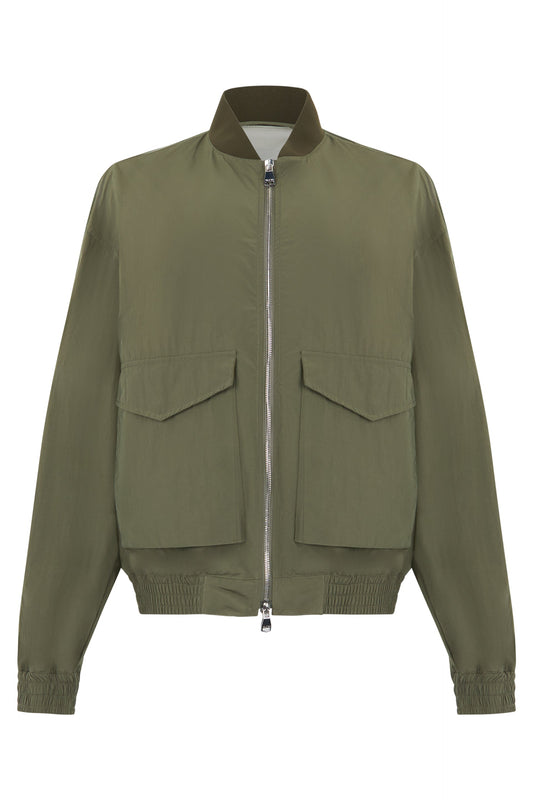 Bomber jacket in technical fabric RTW