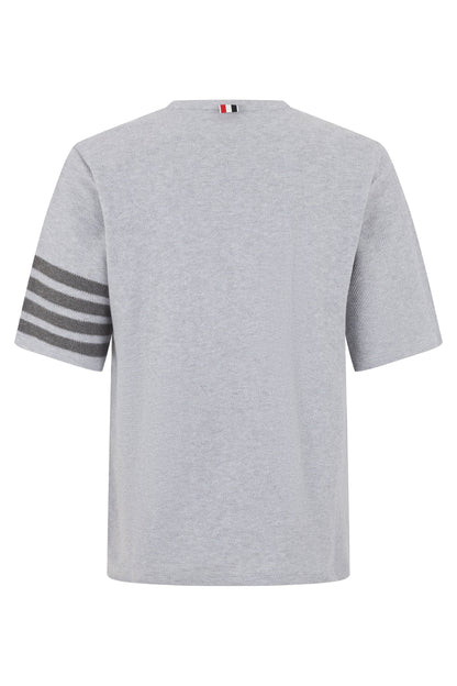 T-shirt with detail in 4 lines RTW