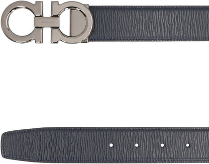 Gancini Reversible leather belt ACC