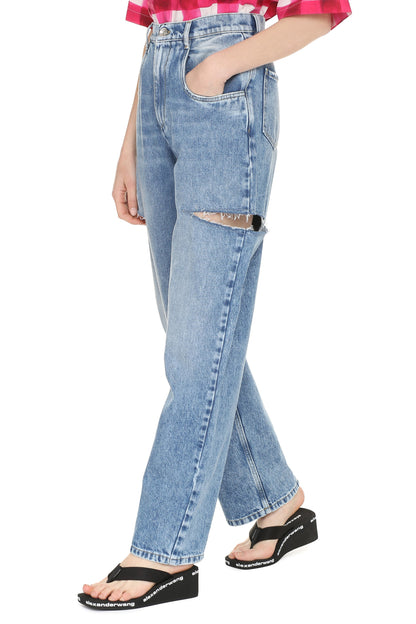 Maison Margiela High-waist wide-leg jeans