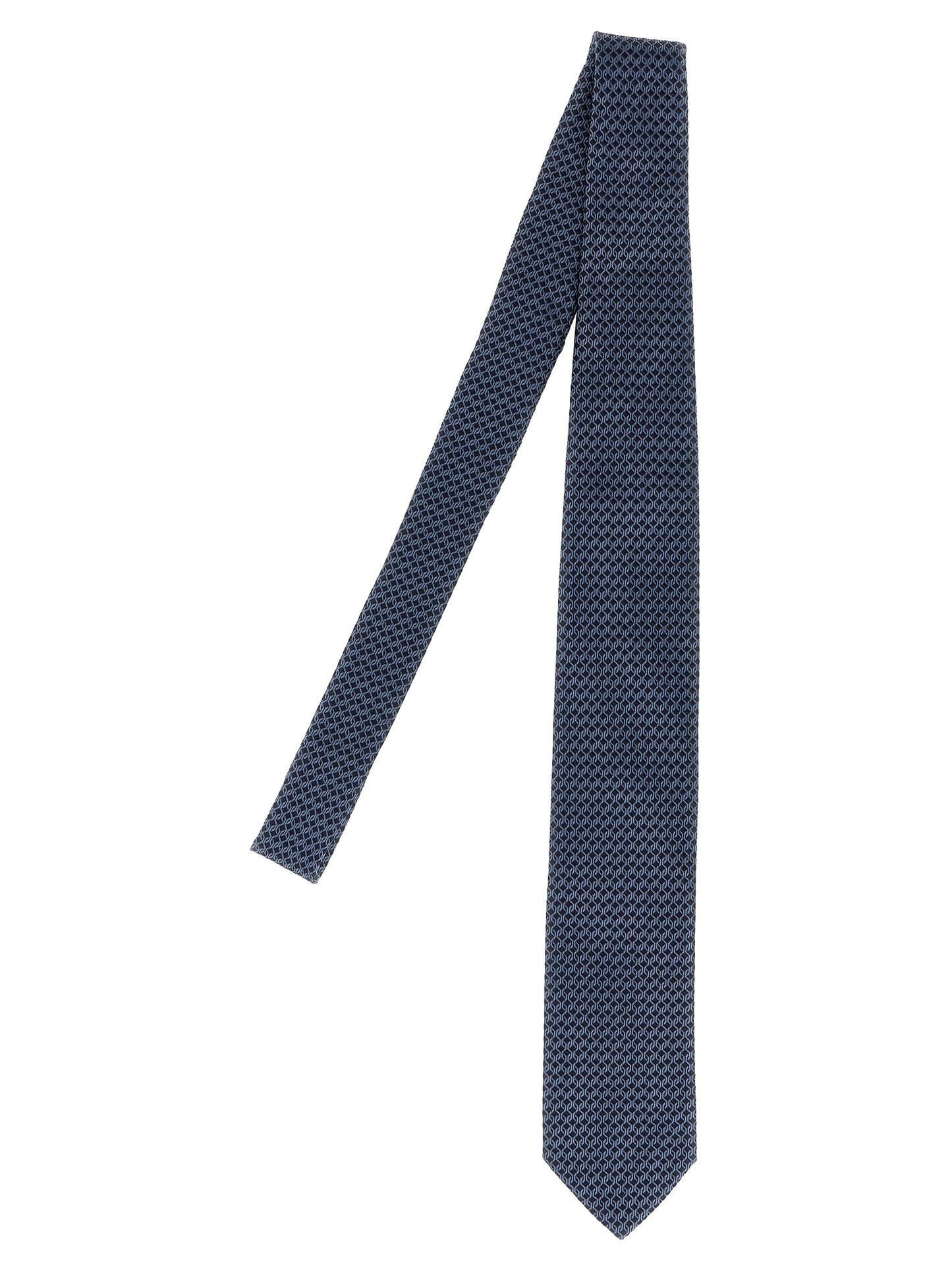 Patterned silk tie Ties, papillon