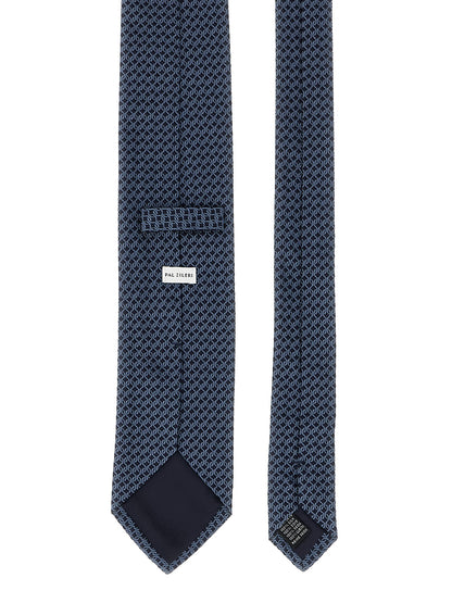 Patterned silk tie Ties, papillon