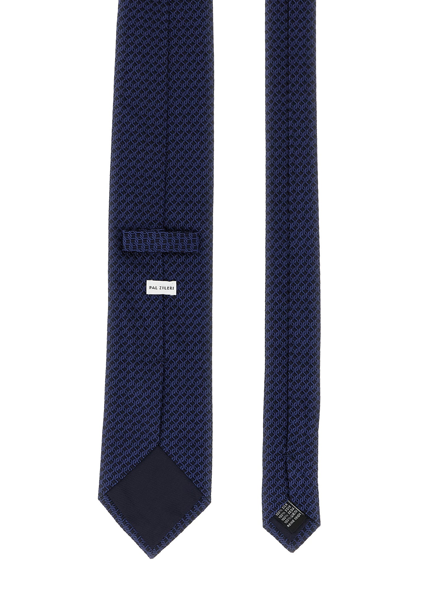 Patterned silk tie Ties, papillon