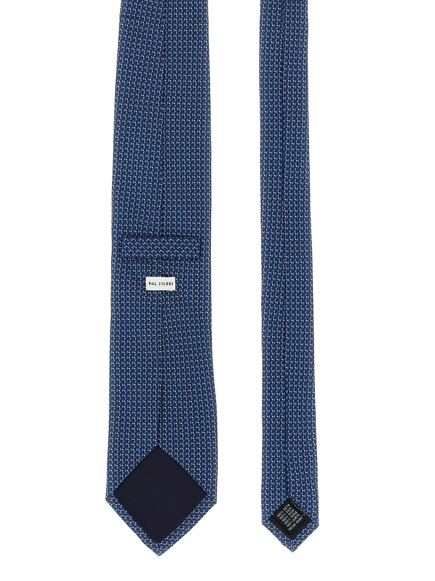 Patterned silk tie Ties, papillon