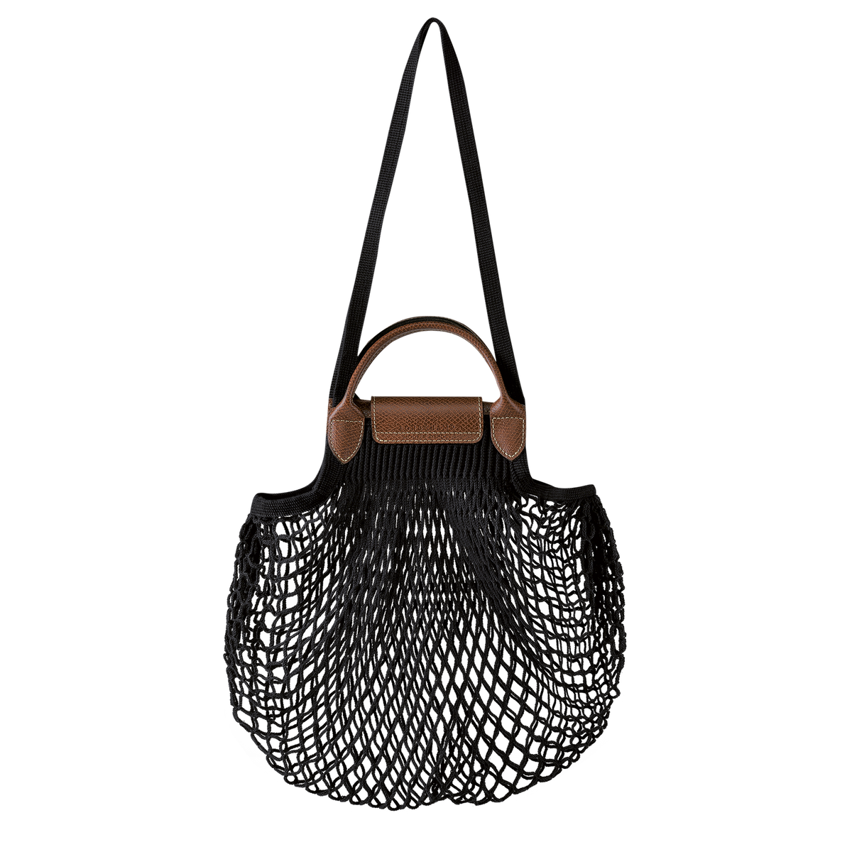 Longchamp Le Pliage Filet mesh-knit bag