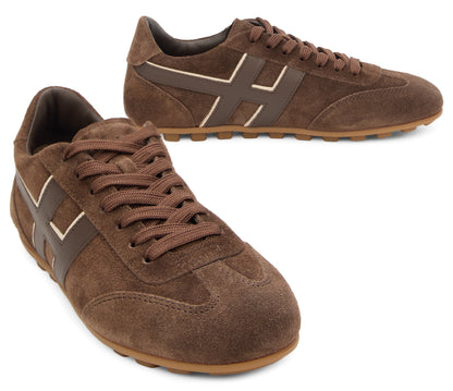 Suede sports shoes SHOES