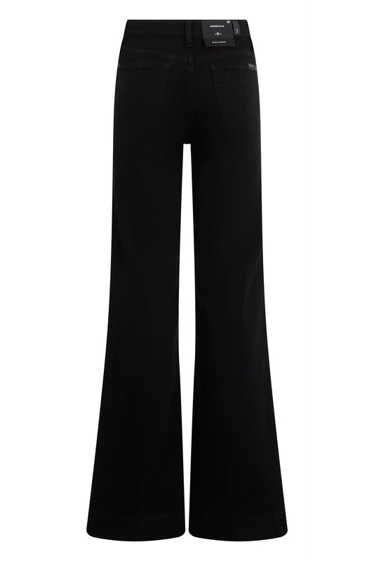 Bell-bottom jeans in elastic denim RTW