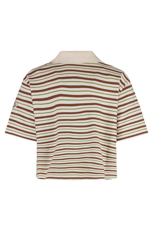 Striped cotton polo RTW